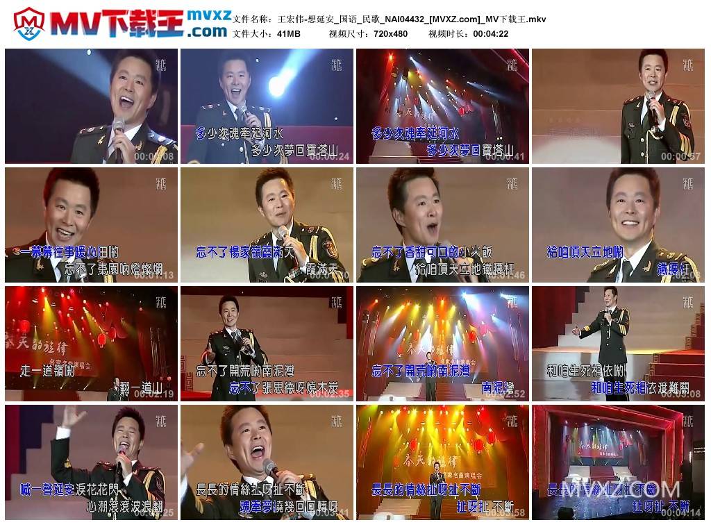 王宏伟-想延安_国语_民歌_NAI04432